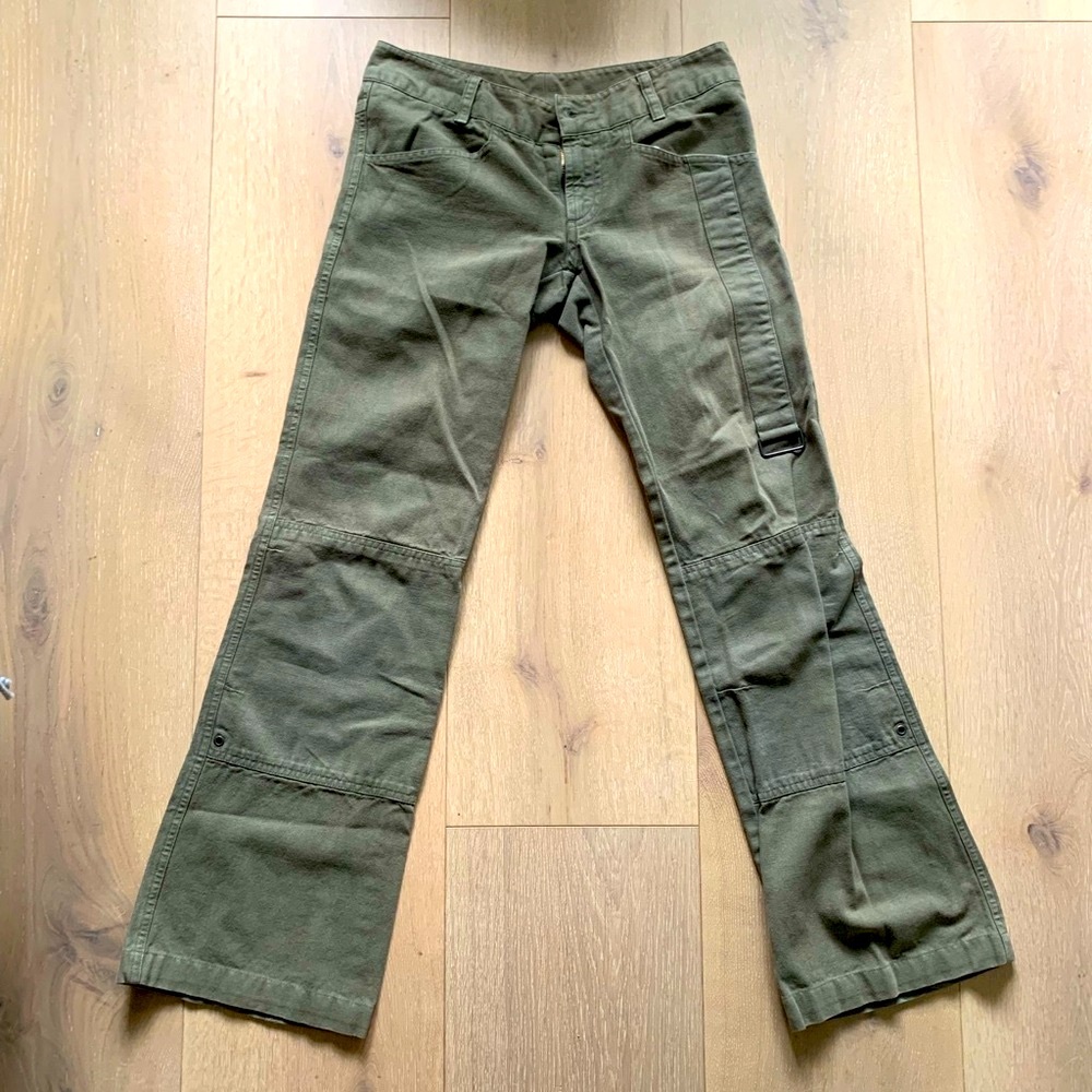 Women's Olive Green Cargo Pants